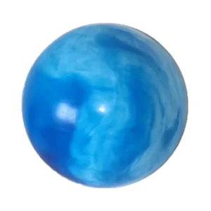 Ballon de pilates bleu à motifs 25cm