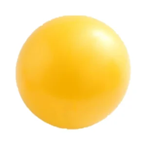 Ballon de pilates jaune 25cm