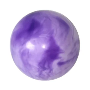 Ballon de pilates violet à motifs 25cm
