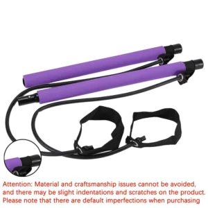 Barre de pilates violette