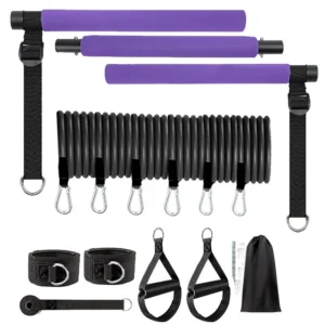 Barre de pilates violette