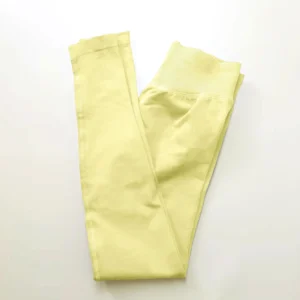 Leggings de pilates jaune